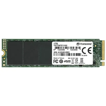 Transcend M.2 SSD 1TB NVMe, 2280, PCIe ( TS1TMTE110S )
