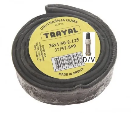 Trayal unutrašnja guma 27x1 1/4 DV ( 520014 )