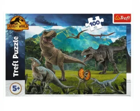 Tref line puzzle 100 pcs dinosaurusi ( T16441 )