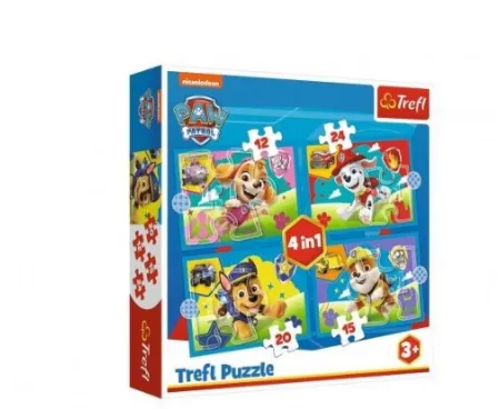 Tref line puzzle 4 u 1 paw patrol ( T34628 )