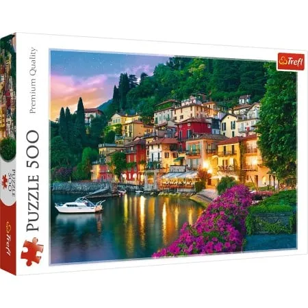 Tref line puzzle 500 lake como, ital ( T37290 )