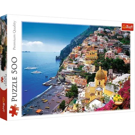 Tref line puzzle 500 positano, italy ( T37145 )