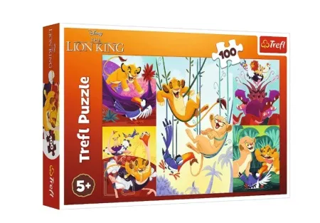 Tref line puzzle kralj lavova 100 ( T64787 )