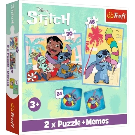 Tref line puzzle lilo i stitch 2 u 1 ( T35851 )