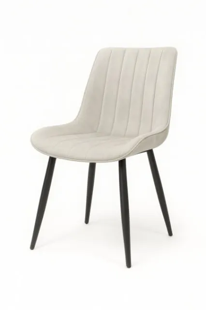 Trpezarijska stolica c-410 linea steel krem ( 0000500 )