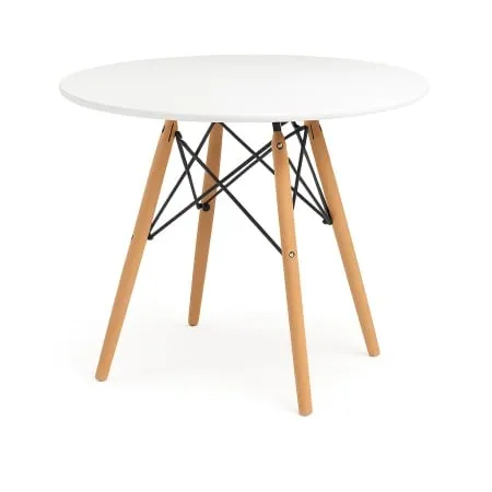 Trpezarijski sto dt-957 rondo 80 beli ( 0000507 )