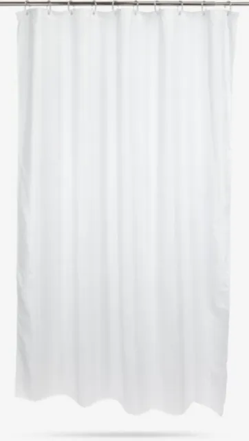 Tuš zavesa 180x200cm reljefno bela KR