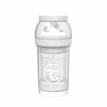 Twistshake flašica za bebe 180ml white ( TS78006 )