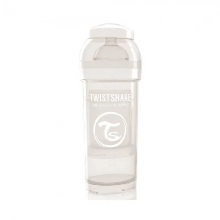 Twistshake flašica za bebe 260ml white ( TS78012 )