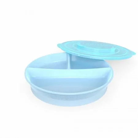 Twistshake podeljeni tanjir 6 pastel blue ( TS78170 )