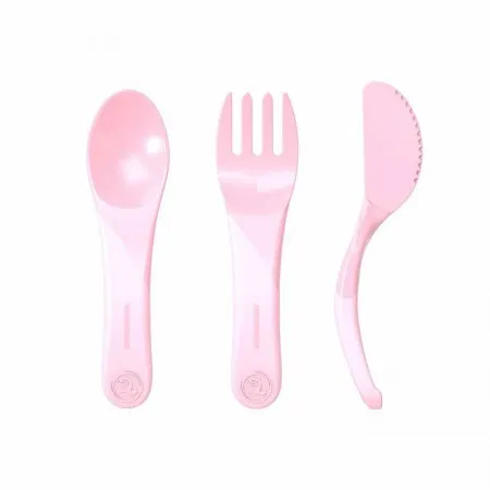 Twistshake pribor za hranjenje 6 m pastel pink ( TS78199 )
