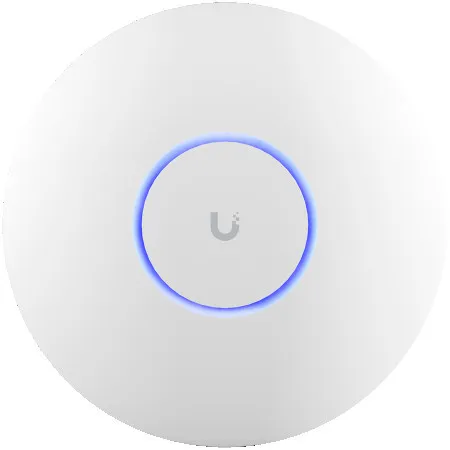 Ubiquiti u7-pro ceiling-mount wifi 7 ap with 6 GHz support, 2.5 GbE uplink, and 9.3 Gbps over-the-air speed, 140 m 1,500 ft coverage ( U7-P