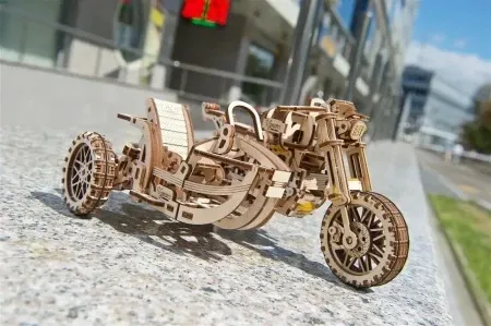 Ugears 3d drvene puzzle - MOTOR SCRAMBLER UGR -10 ( 853)