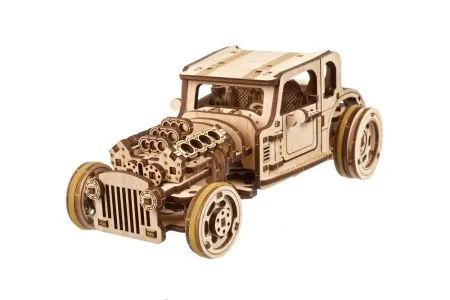 Ugears 3D mehanička slagalica - HOT ROAD FURIOUS MOUSE ( 7118)