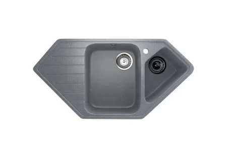 Ulgran Granitna sudopera sa sifonom U-409-342 grafit