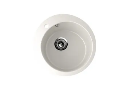 Ulgran Granitna sudopera usadna okrugla U-405-341 ultra bela