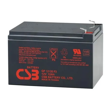 Ups battery csb 12v- 12 ah gp12120 f2 ( 24580 )