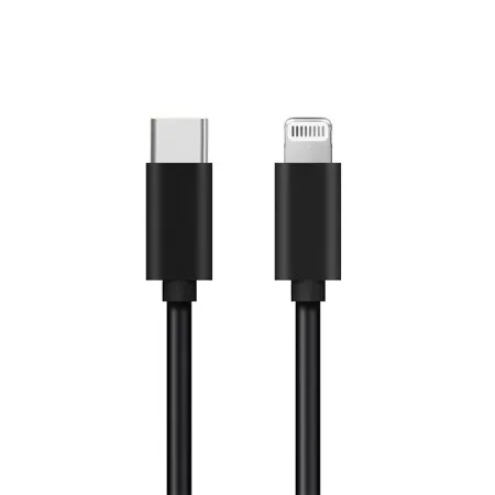 Usb data kabal pd za iphone type c na lightning 3a crni 1m ( U1955 )