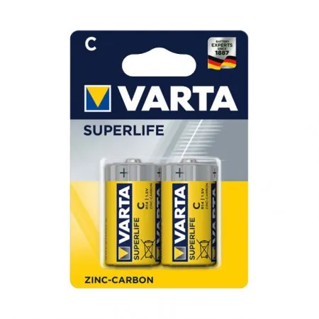 Varta cink-karbon baterije C ( VAR-R14/BP2 )