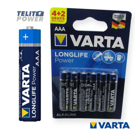 Varta longlife power high energy LR03 AAA alkalna - cena na komad ( 1675 )