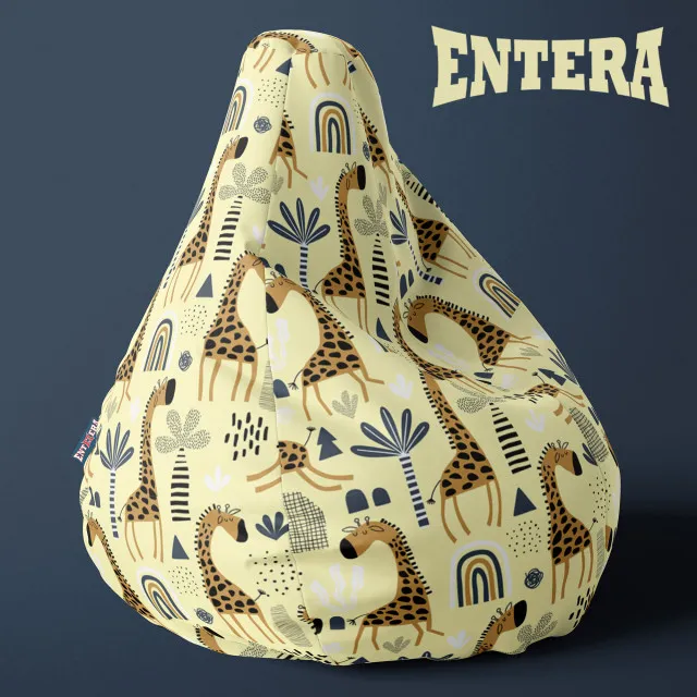 Veliki LazyBag žirafe low ( 135 )