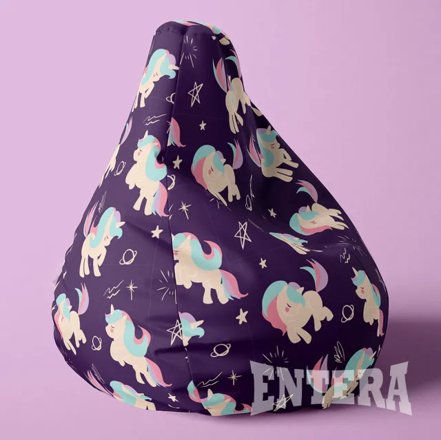 Veliki LazyBag Jednorog low square ( 014 )