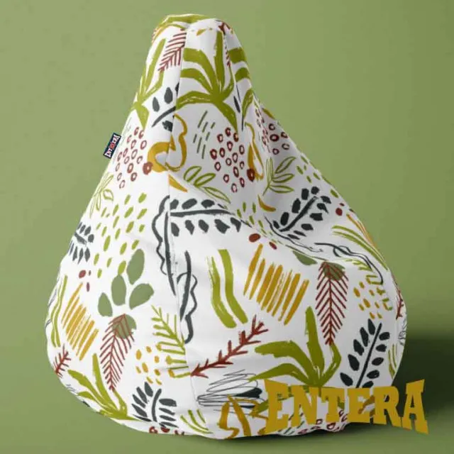 Veliki LazyBag lea listovi u jesenjim listovima ( 155 )