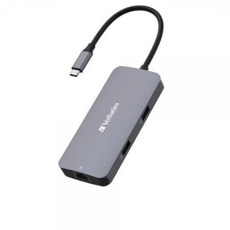 Verbatim usb-c hub to 2x usb-a 3.2, hdmi, gigabit ethernet( HUB32150 )