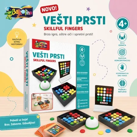 Vešti prsti društvena igra ( 054395 )