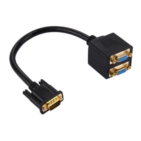VGA spliter 1-IN muški na 2-OUT ženska VS-K02 ( 102-00 )