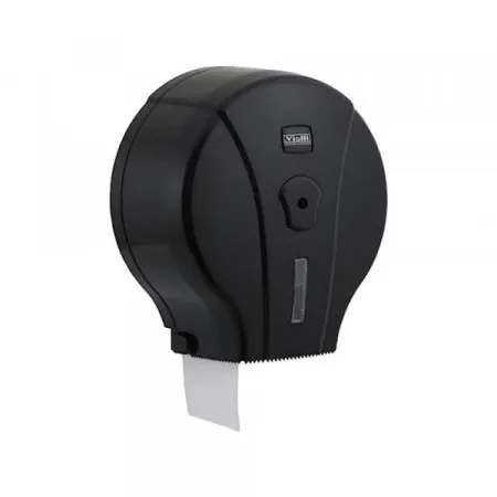 Vialli dispenzer za toalet rolnu mini Jumbo MJ1 crni ( G502 )