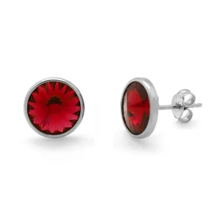 Victoria cruz basic light siam mindjuše sa swarovski kristalom ( a2791-23ht )