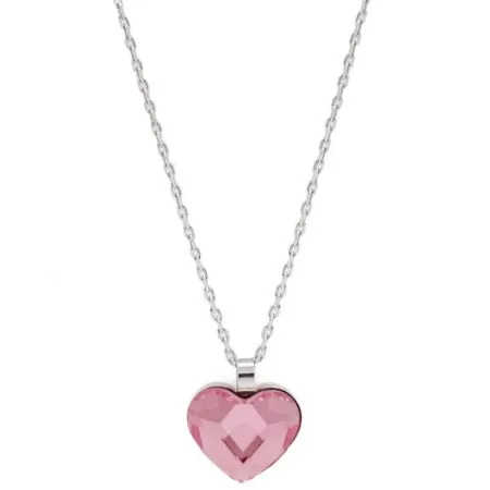 Victoria cruz cuore rose lančić sa swarovski kristalom ( a3000-81hg )