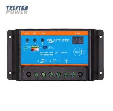 Victron bluesolar pwm-light 12/24v-5a – solarni regulator punjenja ( 5077 )