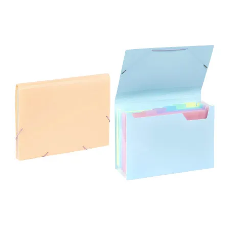 Viquel expanding organizer sa 6 pregrada i gumicom Rainbow pastel sortirano ( 04CK30 )