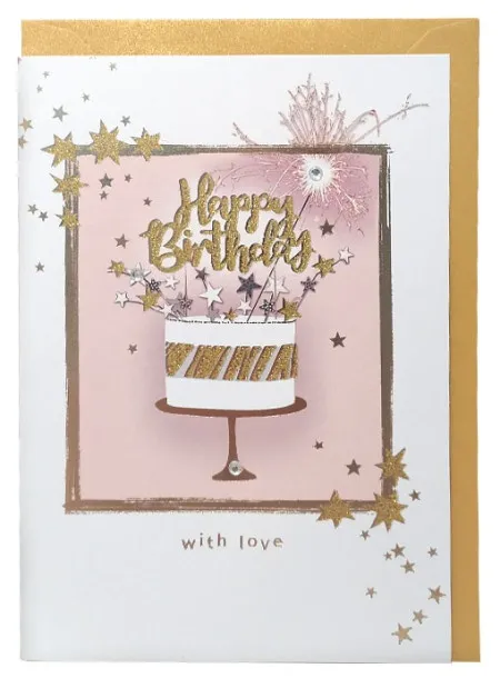 Viter čestitka hb party glitter ( SL533_4 )
