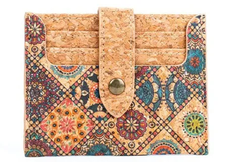 Viter etui za kartice cork floral mosaic ( BAGD-295_3 )