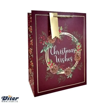 Viter ng kesa xmas wishes bordo l ( X-36020-2 )