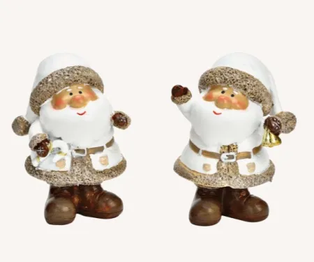 Viter novogodišna figura d.mraz u kaputiću 9cm ( 10040129 )