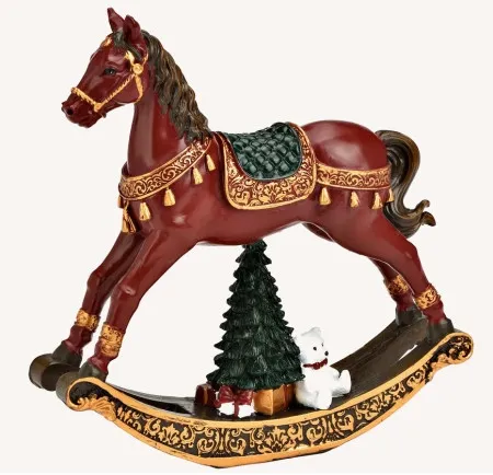 Viter novogodišnja figura konjić braon ( 10044657 )