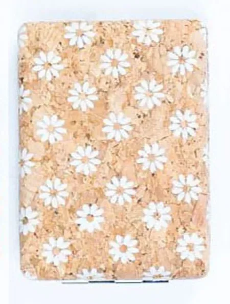 Viter ogledalce cork floral design ( L-855_10 )