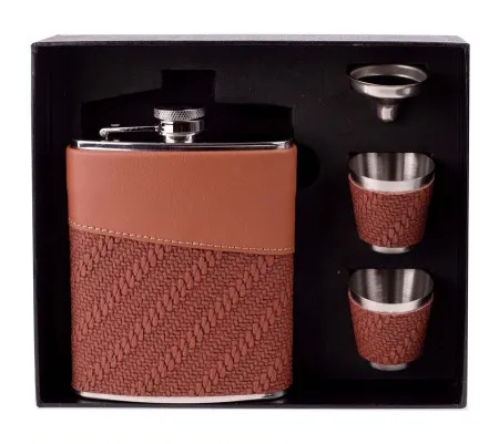 Viter pljoska set braon ( 202380 )