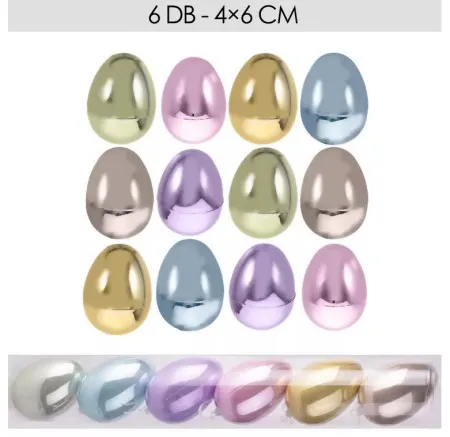 Viter uskršnji set 1/6 jaja metalik ( 072221 )