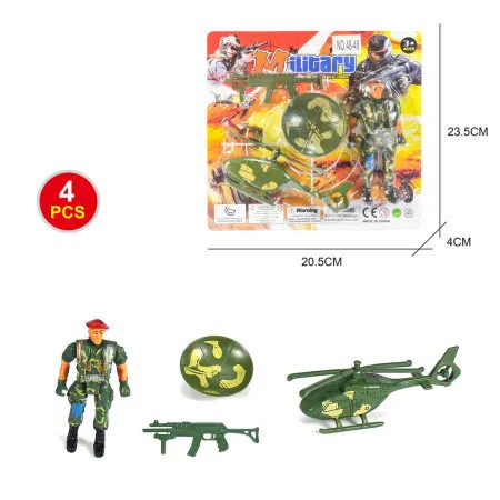 Vojnik i helikopter set ( 689539 )
