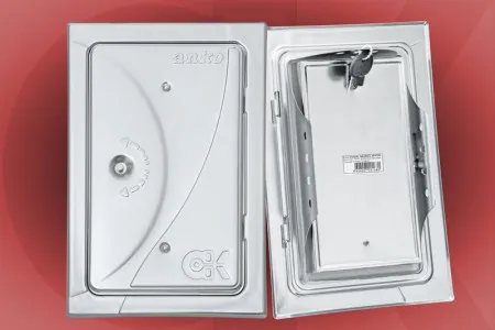 Vrata dimnjaka 160x280mm inox ( 13323 )