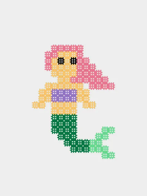 Waffle kocke - sirena ( 903476 )