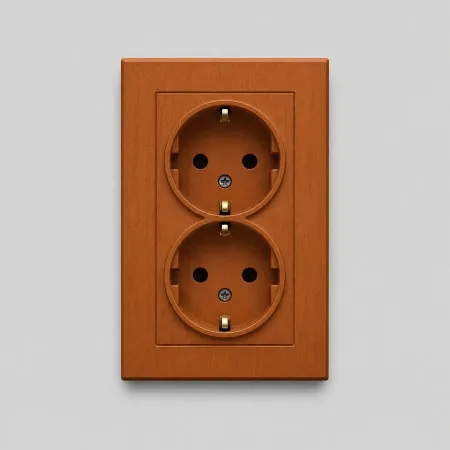 Walnut Dupla utičnica ( 9856 )