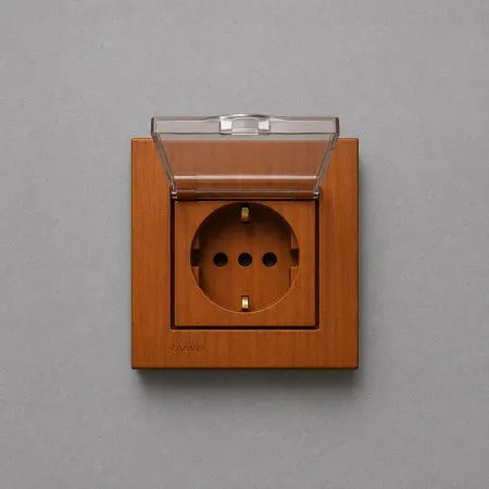 Walnut Utičnica sa poklopcem ( 9860 )