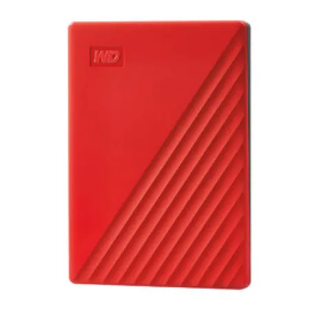 WD external HDD 2TB, USB3.2 Gen 1 my passport, red ( WDBYVG0020BRD-WESN )