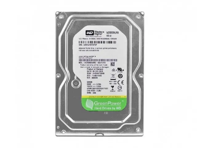 WD HDD 3.5 500GB WD5000AURX AV 24/7 IntelliPower 64MB SATA3
